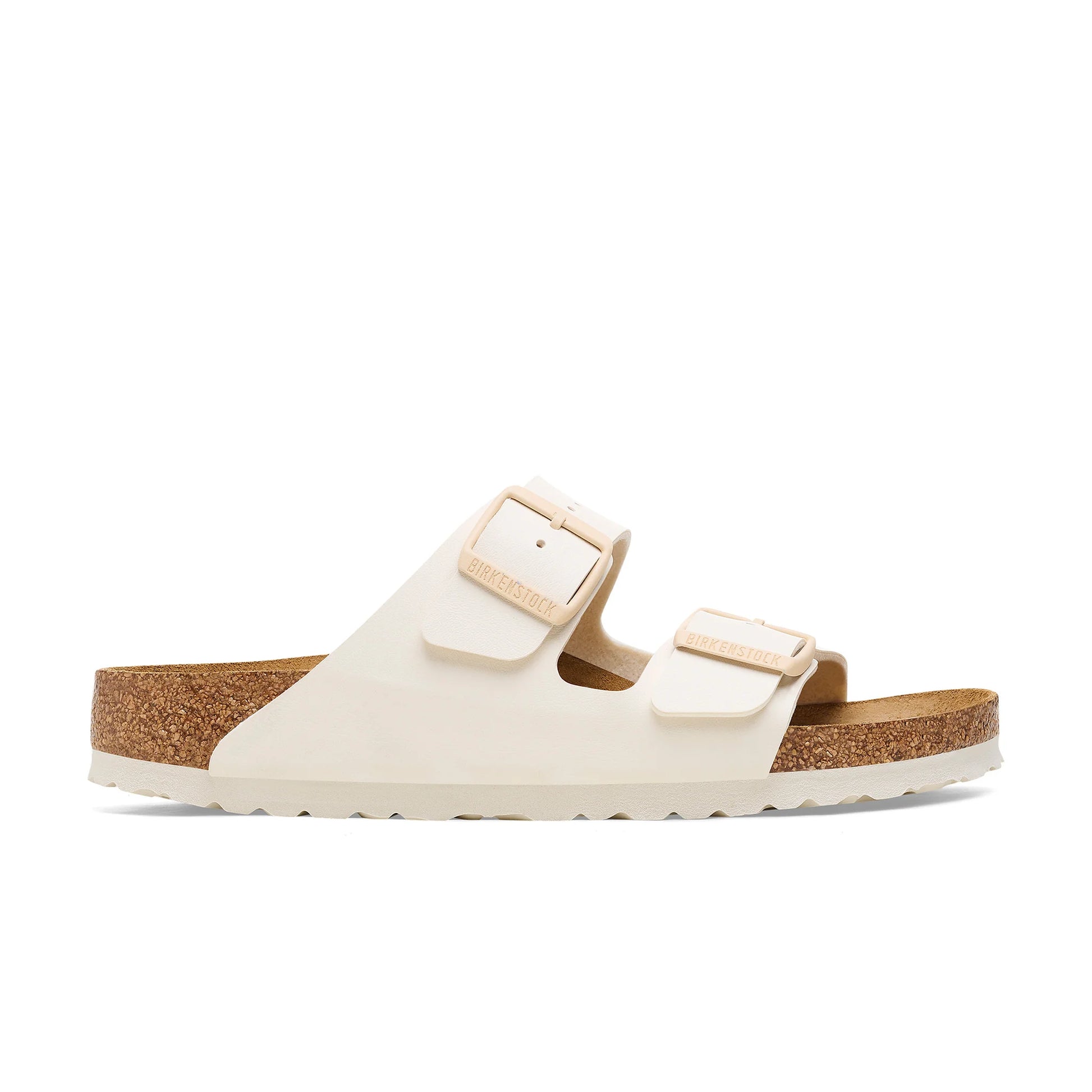 Birkenstock Arizona Eggshell Birko-Flor Sandal Side