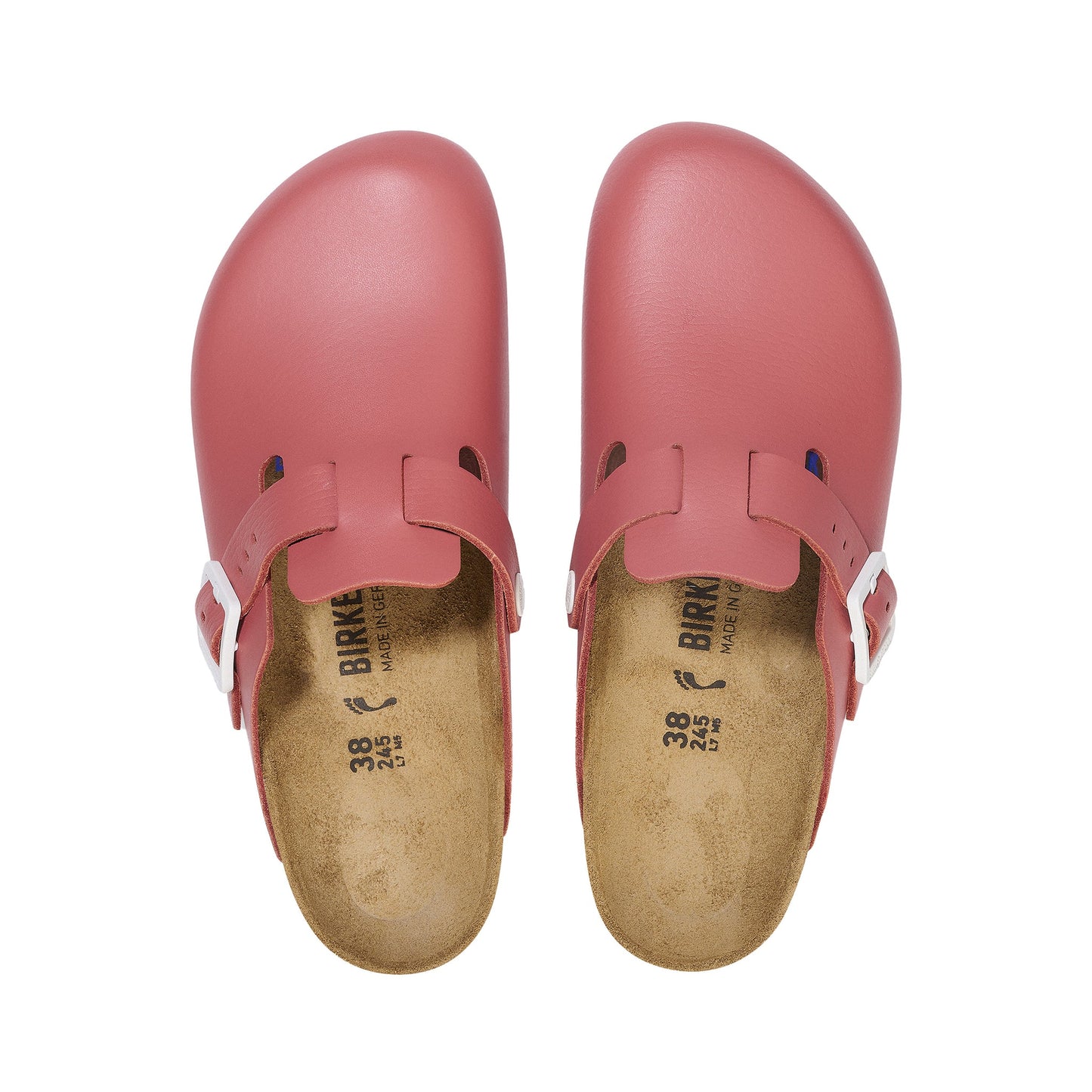 Boston Pro Mars Red Oiled Leather Clog Top - Birkenstock