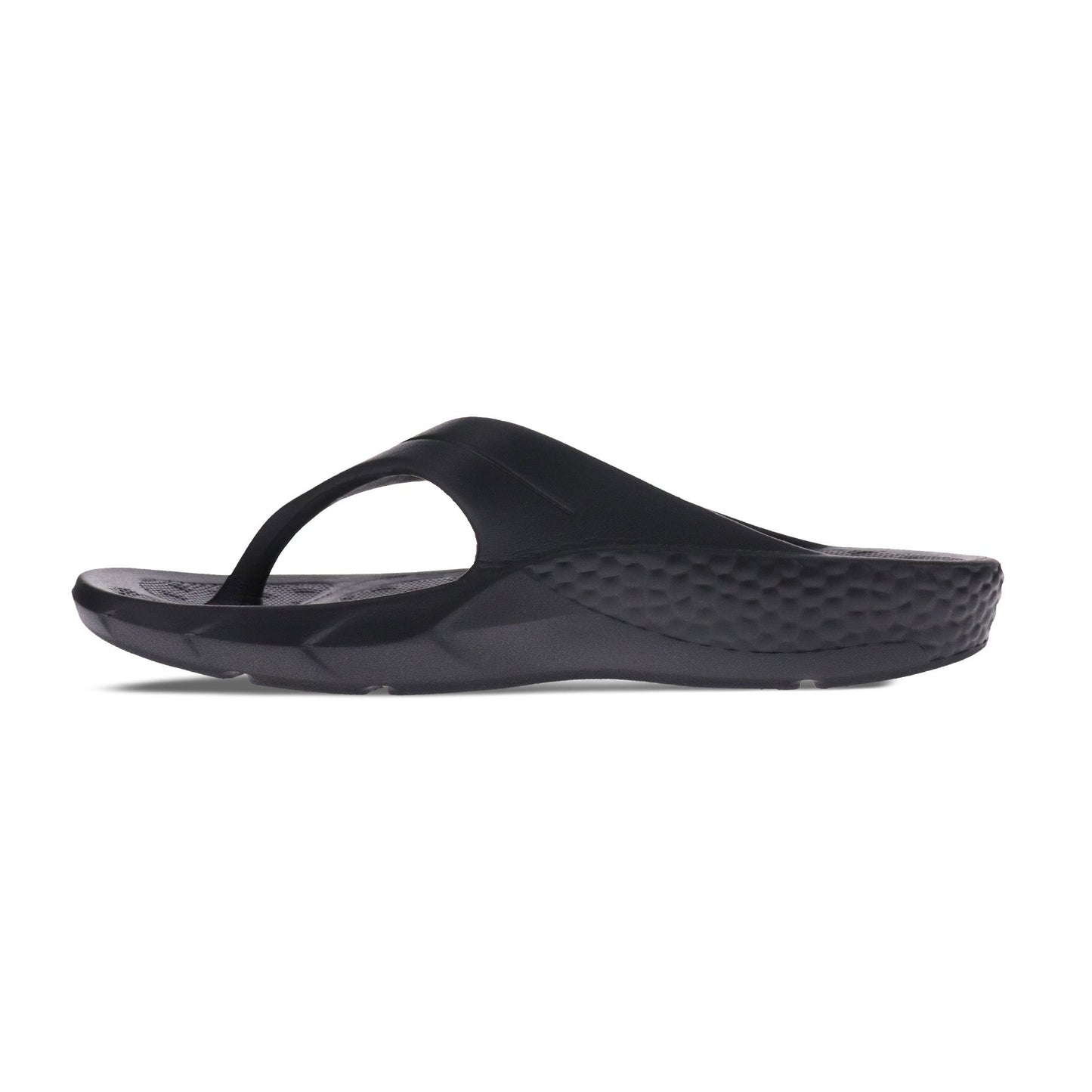 Vitality EVA Black/Bronze Toe Post Sandal - Vitasole