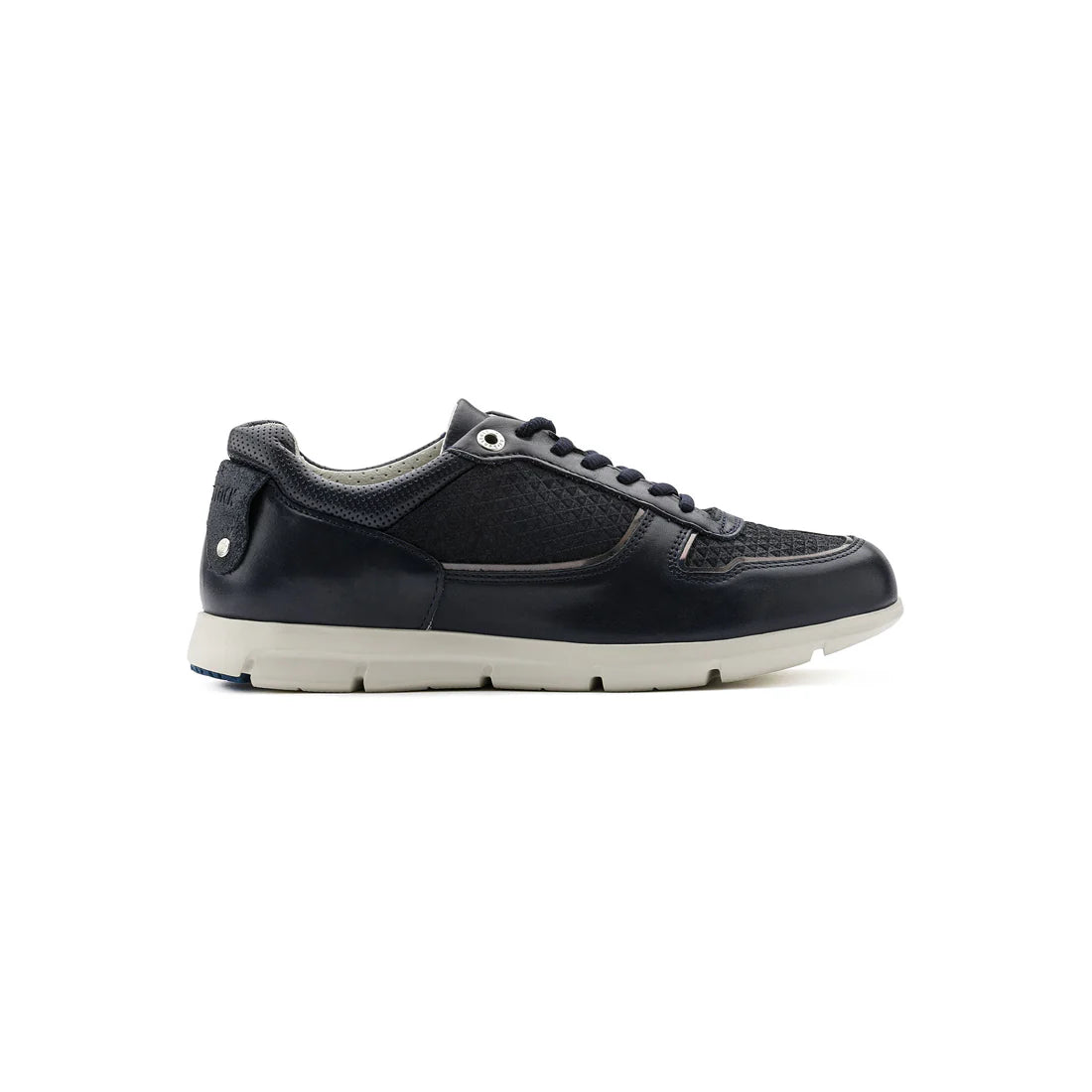 Cincinnati Navy Natural Leather Shoe - Birkenstock