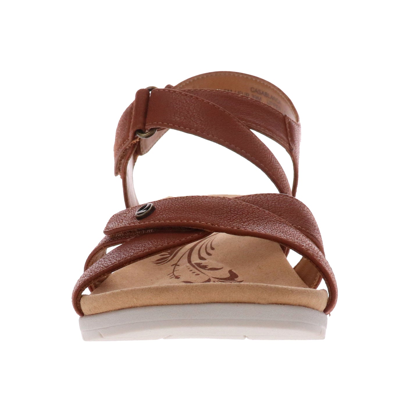 Casablanca Wedge Sandal - Cognac