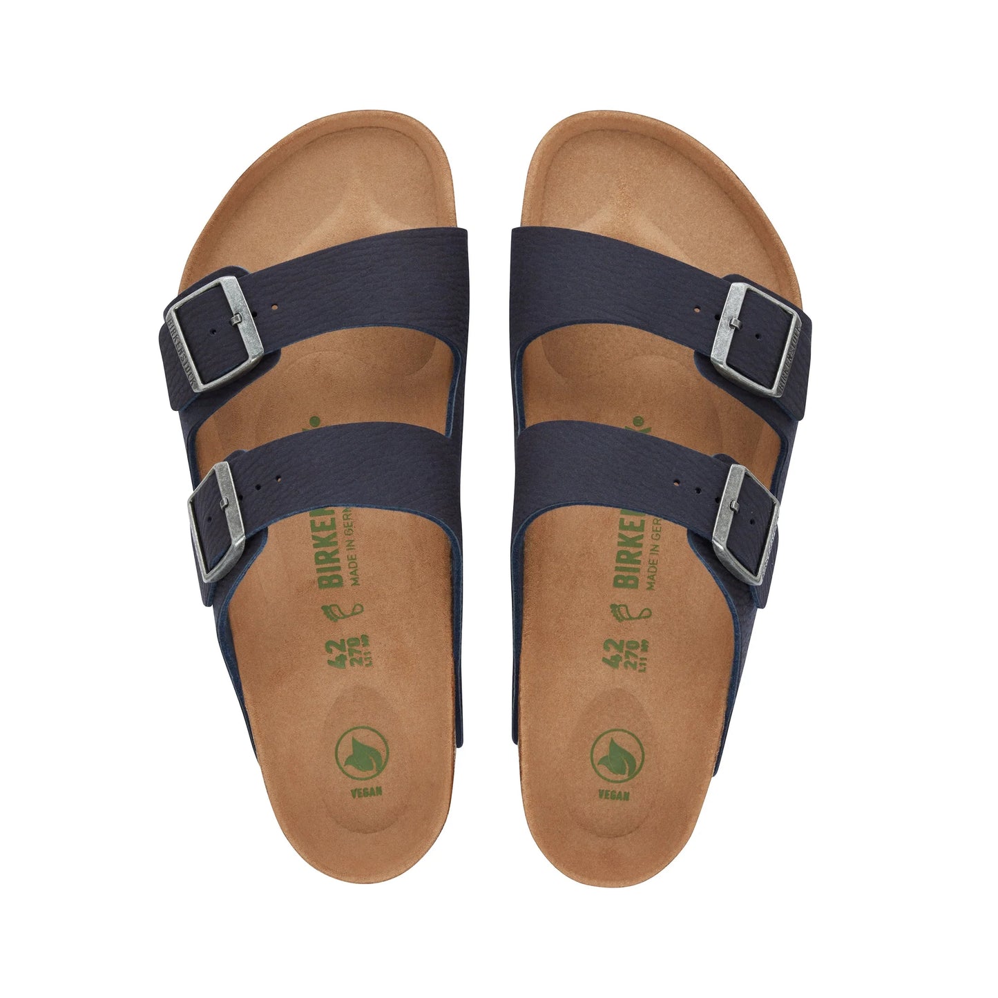 Arizona Vegan Desert Dust BirkiBuc Sandal - Indigo