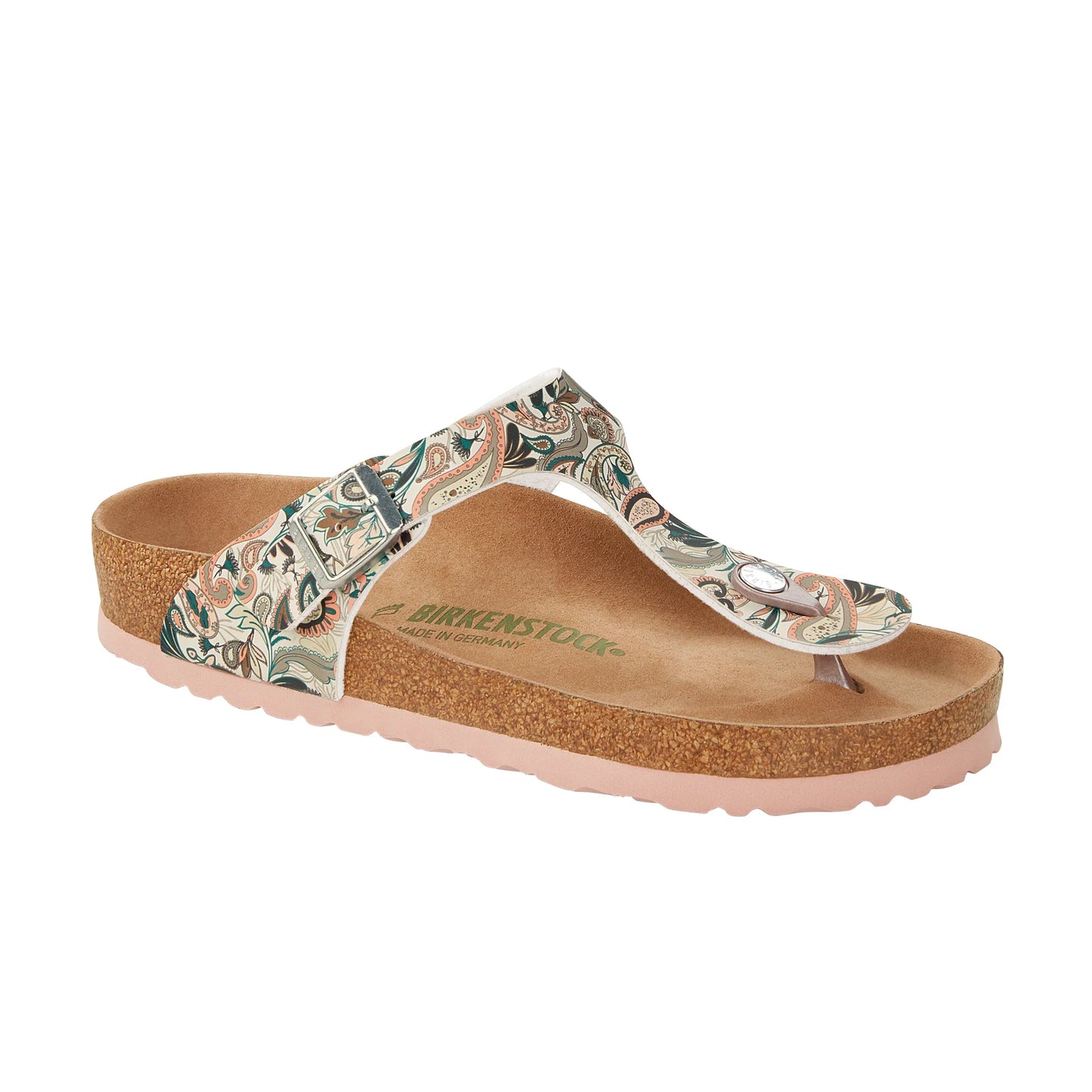 Gizeh Vegan Paisley Light Rose Birko-Flor Sandal