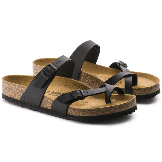 Mayari Birko-Flor Sandal - Black