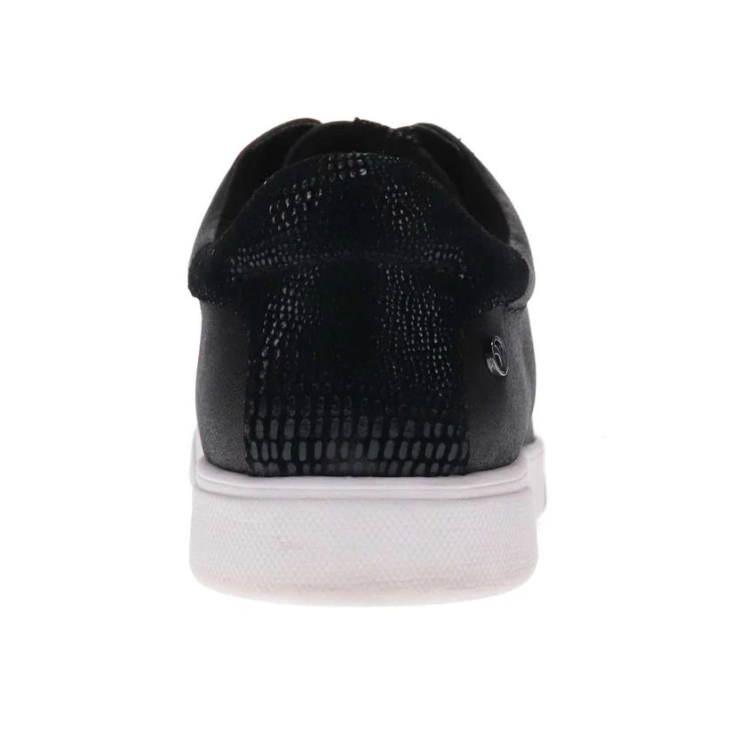Limoges Onyx-Black Lizard Shoe - Revere