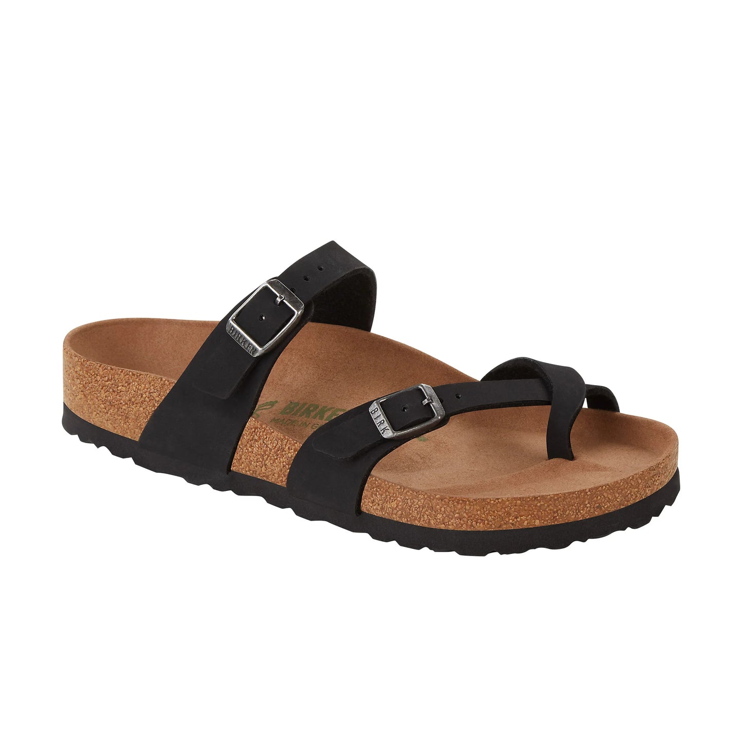 Mayari Earthy Vegan BirkiBuc Sandal - Black