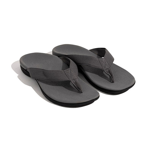 Axign Premium Orthotic Flip Flops Grey