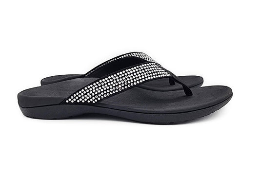 Axign Bling Premium Thongs - Black