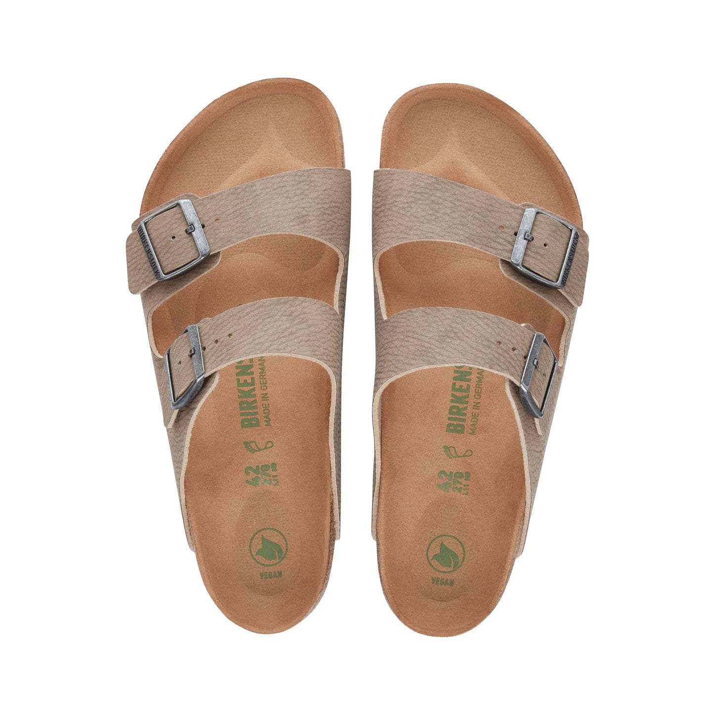 Arizona Vegan Desert Dust BirkiBuc Sandal - Birkenstock