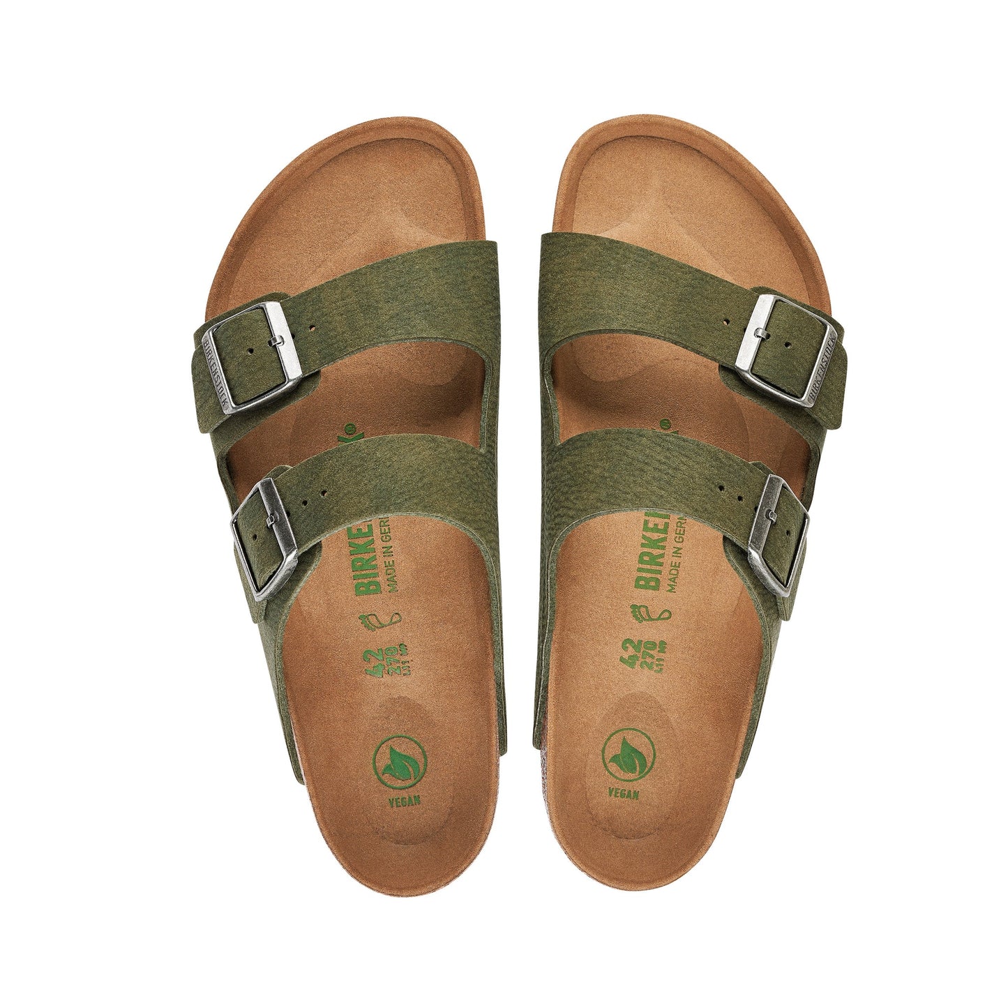 Arizona Vegan Desert Dust BirkiBuc Sandal - Birkenstock